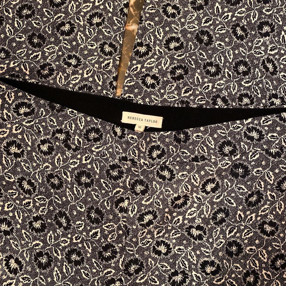 rebecca taylor flower patterned culottes
